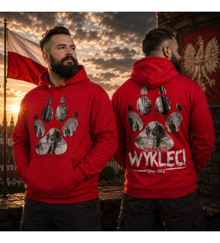 Bluza z kapturem ŻOŁNIERZE WYKLĘCI 2
